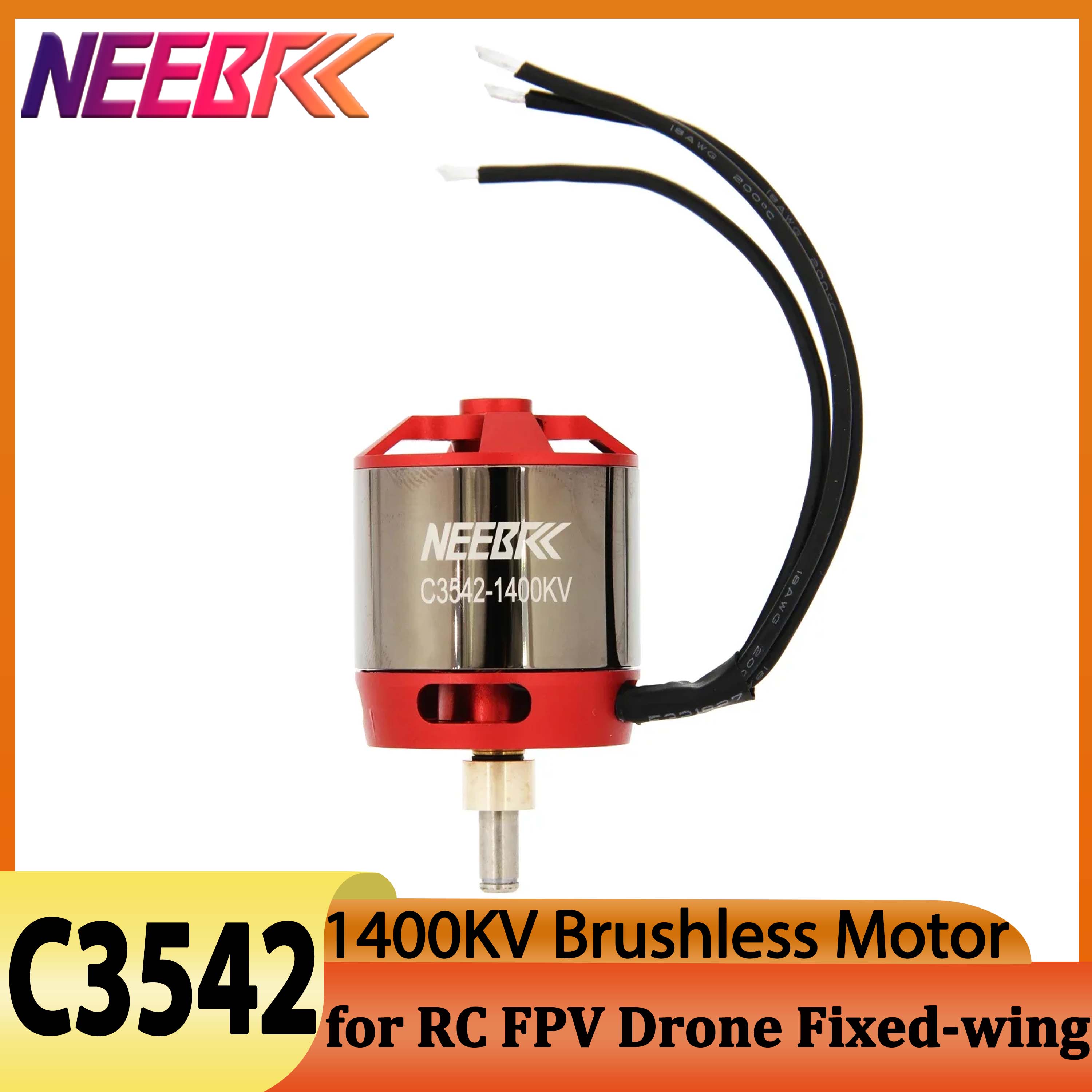 Drone Battery 4S - 1/2/4PCS 3542 920KV 1400KV Outrunner Brushless