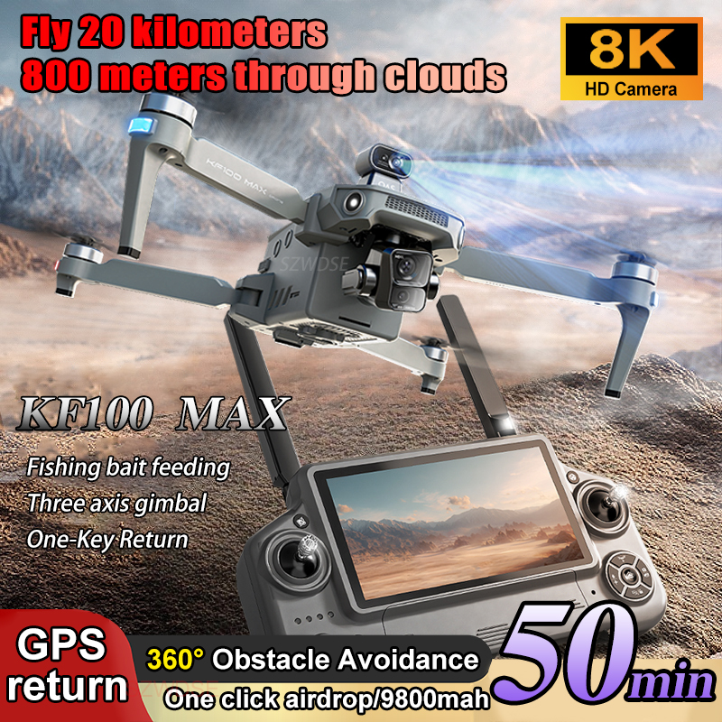 Drone Battery Box - SJRC KF100 MAX 8K UHD Photo
