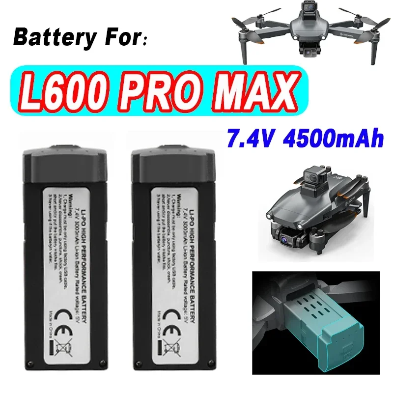 Drone Battery Li-Ion - 7.4v 4500mah L600 Pro Max Drone