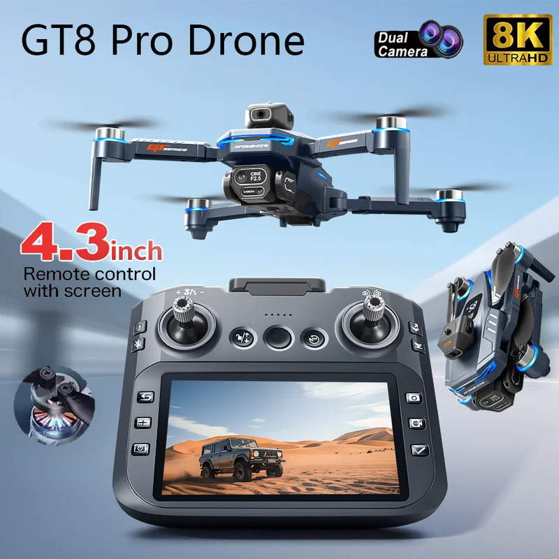 Drone Battery Box - 2026 New GT8 Drone GPS 8K