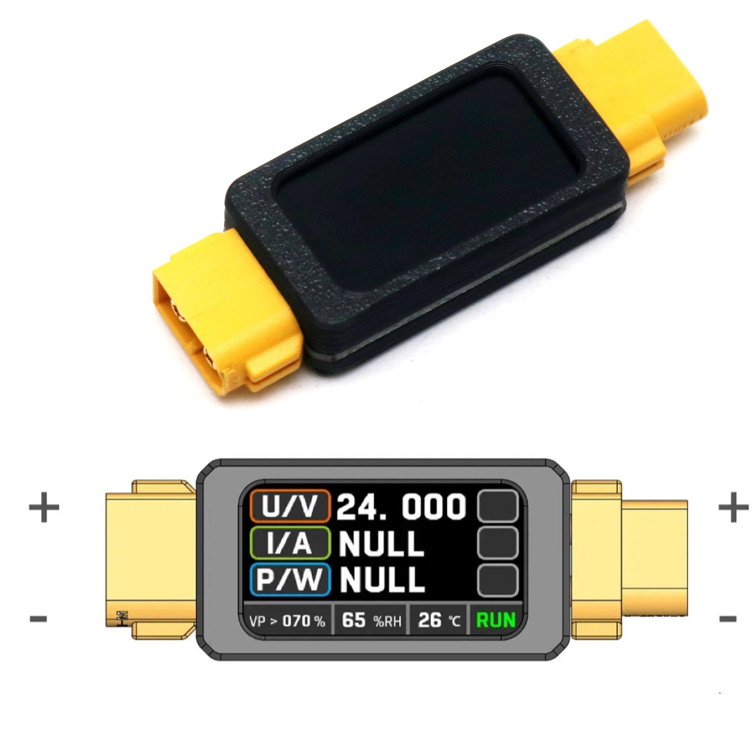XT60 60A Bidirectional DC POWE - مراجعة Drone Battery Voltage Checker وسعره
