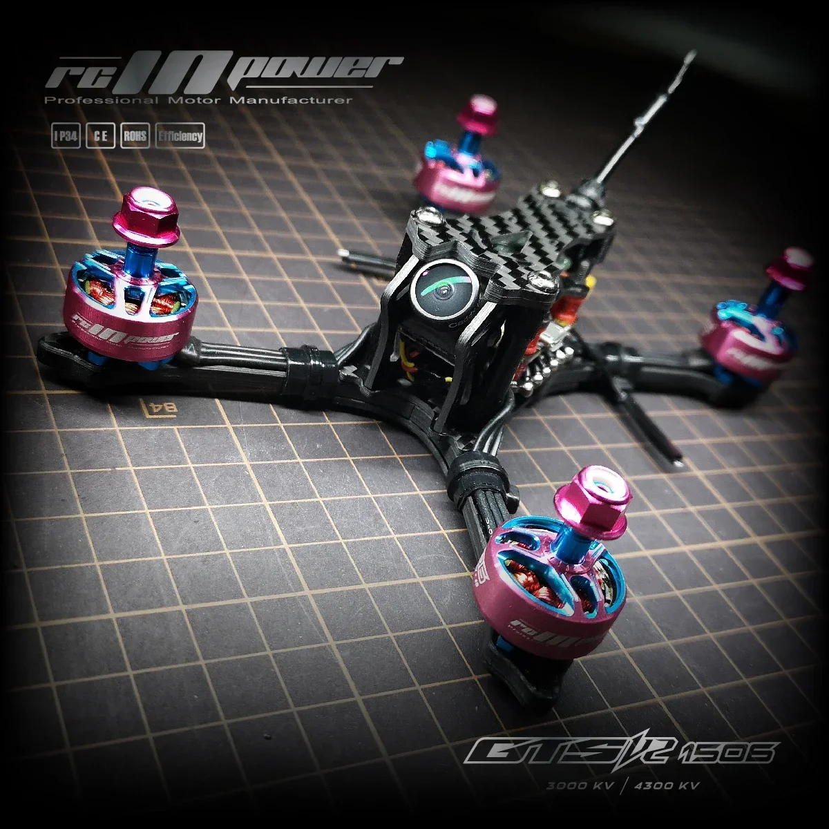 RCINPOWER GTS V2 1506 Brushles - مراجعة Drone Battery 4S وسعره