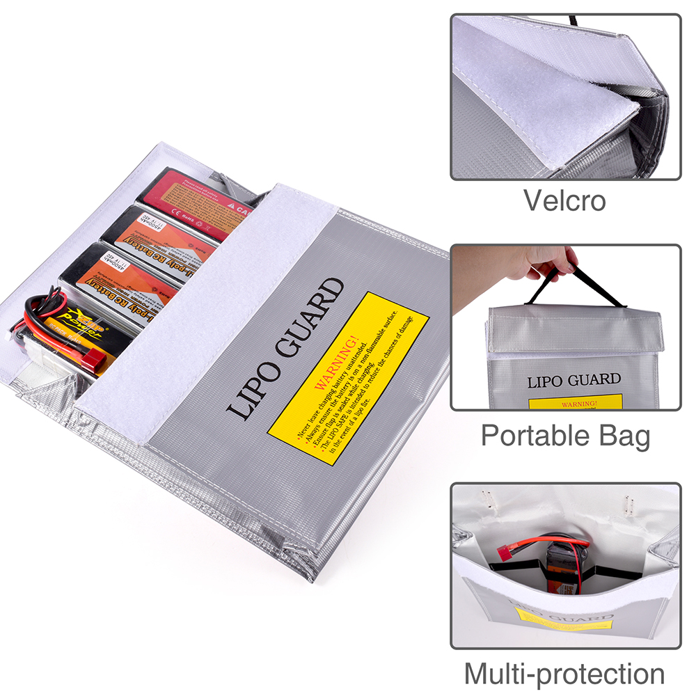 Lipo Guard Battery Safe Bag Fi - مراجعة Drone Battery Bag وسعره