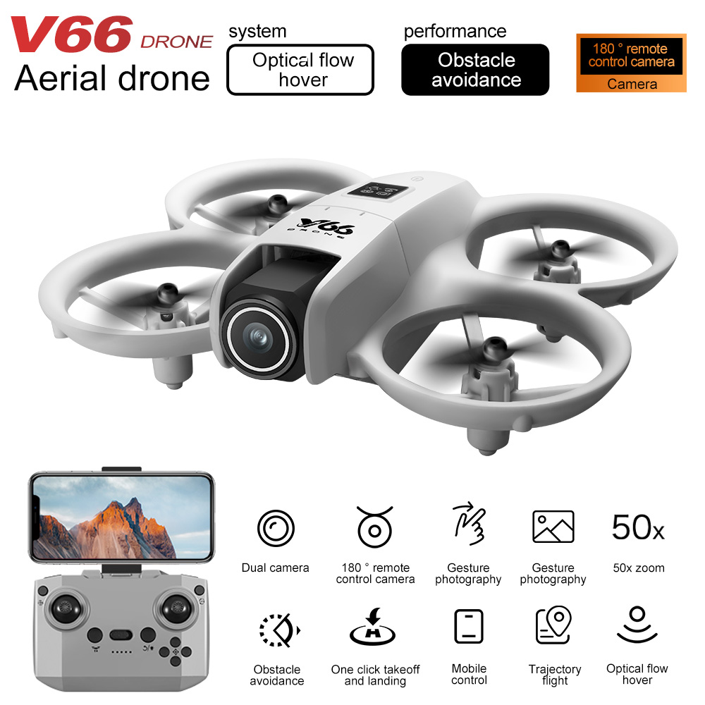 New V66 Mini Drone HD Camera 4 - مراجعة Drone Battery Balance Charger وسعره