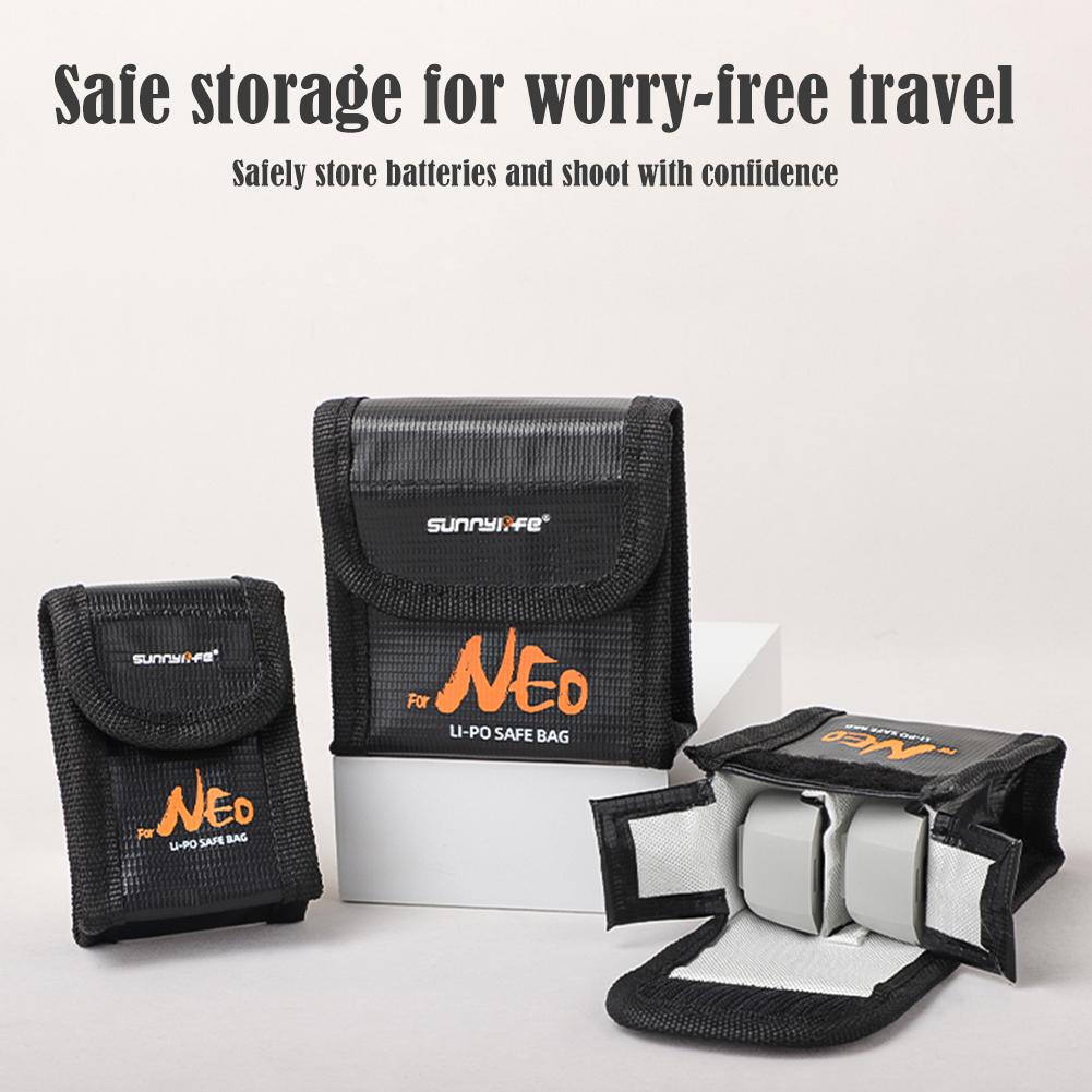 FOR DJI Neo Battery Explosion- - مراجعة Drone Battery Bag وسعره