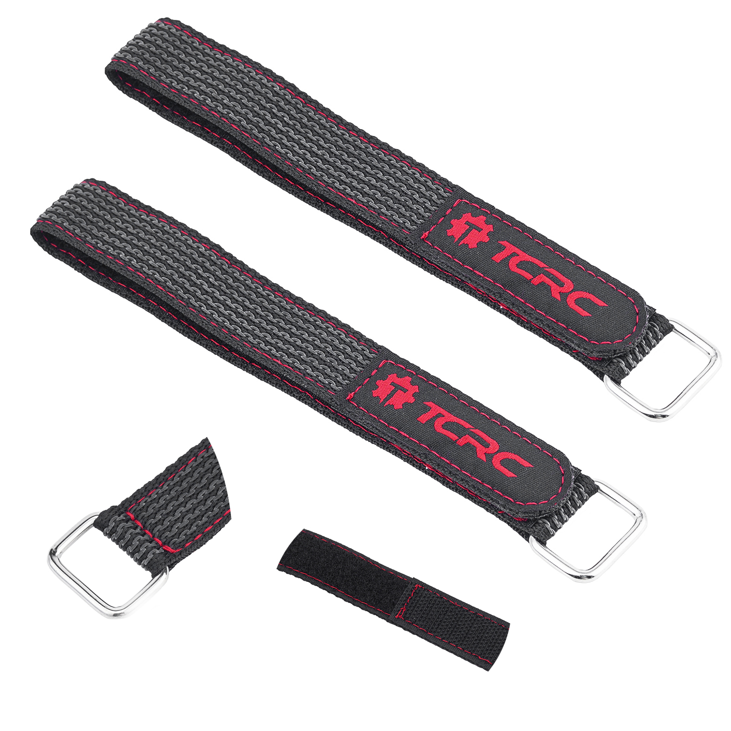 TCRC 2PCS 20x300MM Non-Slip RC - مراجعة Drone Battery Strap وسعره