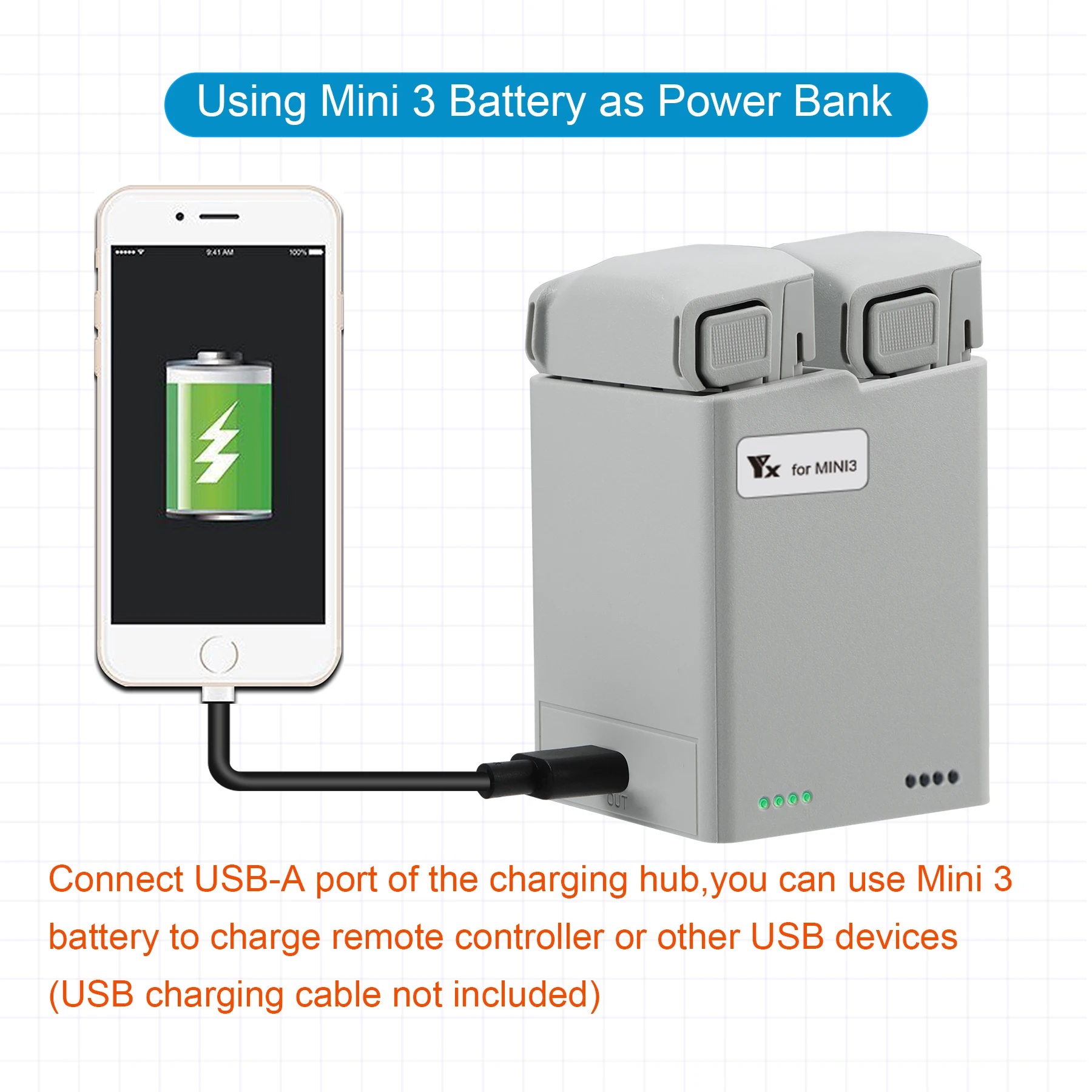 Charger Hub for DJI Mini 4 Pro - مراجعة Drone Battery Charger وسعره