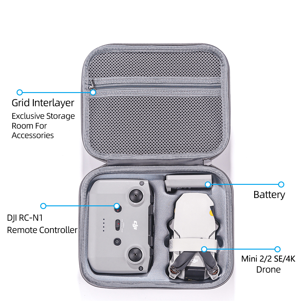 New Carrying Case Protective S - مراجعة Drone Battery Bag وسعره