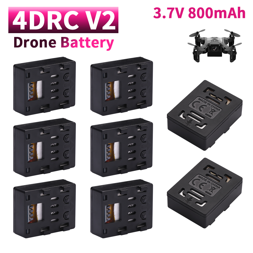 Upgrade 4D-V2 RC Drone Battery - مراجعة Drone Battery Li-Ion وسعره