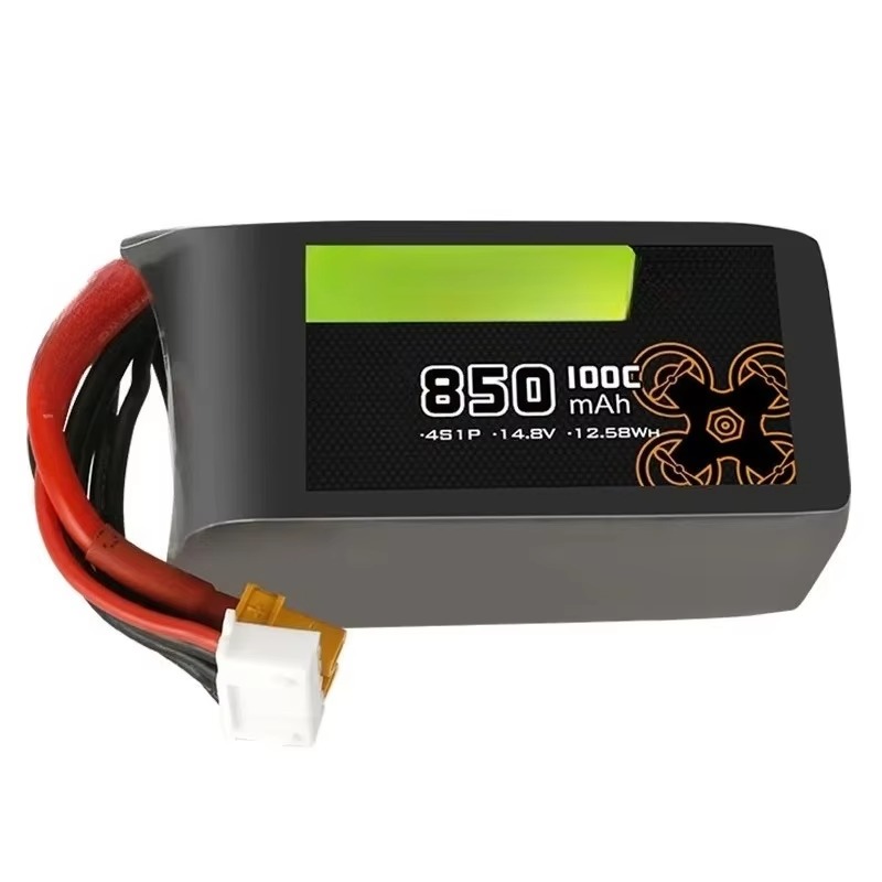For OVONIC 14.8V 850mAh 4S 100 - مراجعة Drone Battery 4S وسعره