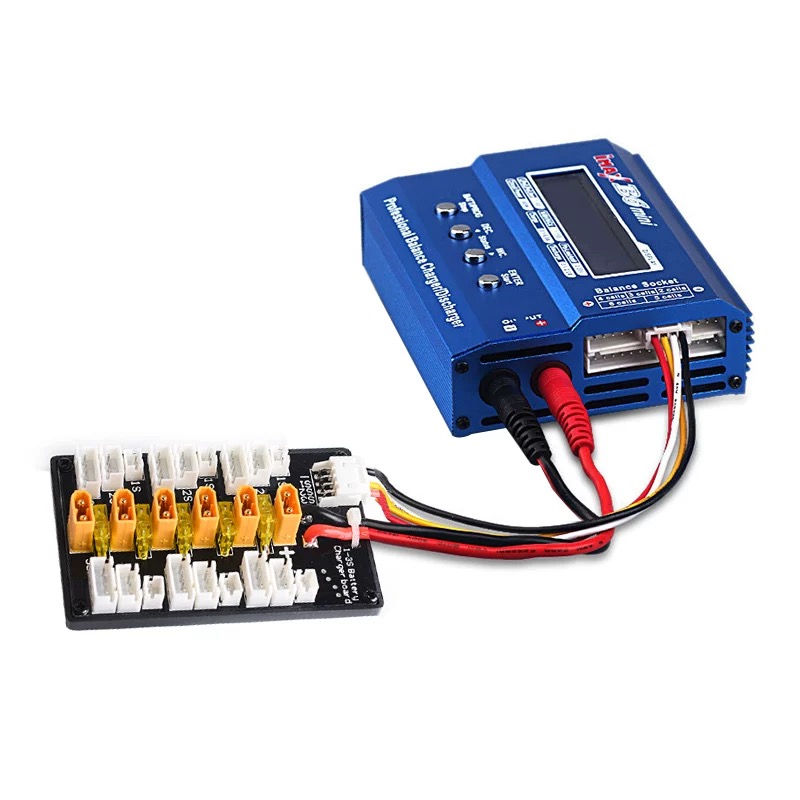 XT30 Plug Lipo Battery Paralle - مراجعة Drone Battery Parallel Board وسعره