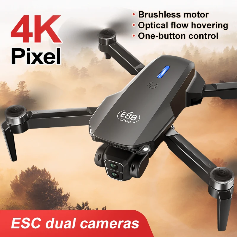 New E88 Plus Quadcopter Drone: - مراجعة Drone Battery Case وسعره