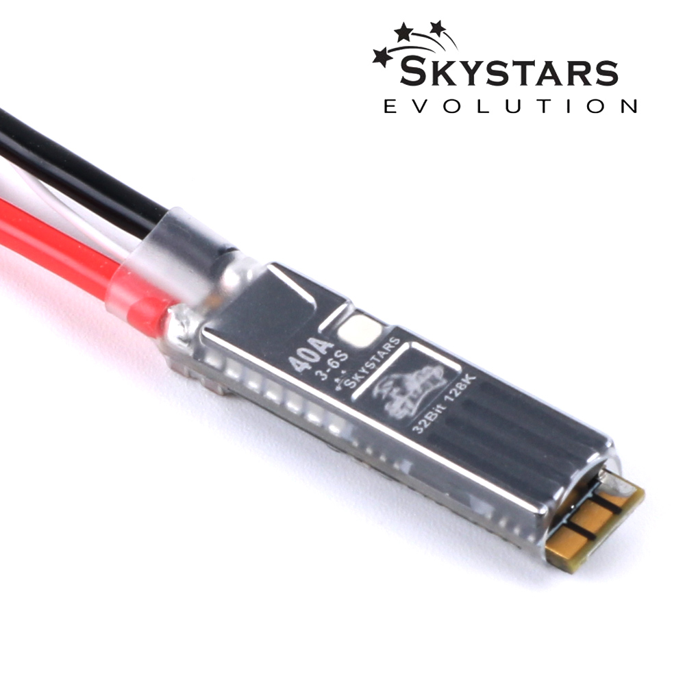 Skystars Slim40A 40A AM_32 32B - مراجعة Drone Battery 6S وسعره