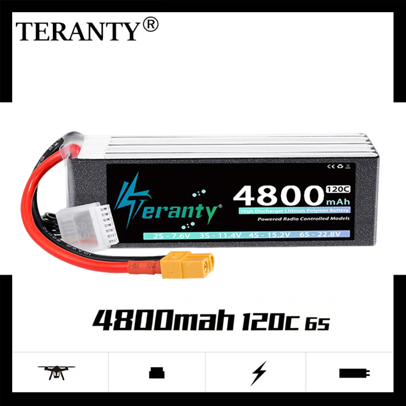 TERANTY 6S 4800mAh Lipo Batter - مراجعة Drone Battery Plate وسعره