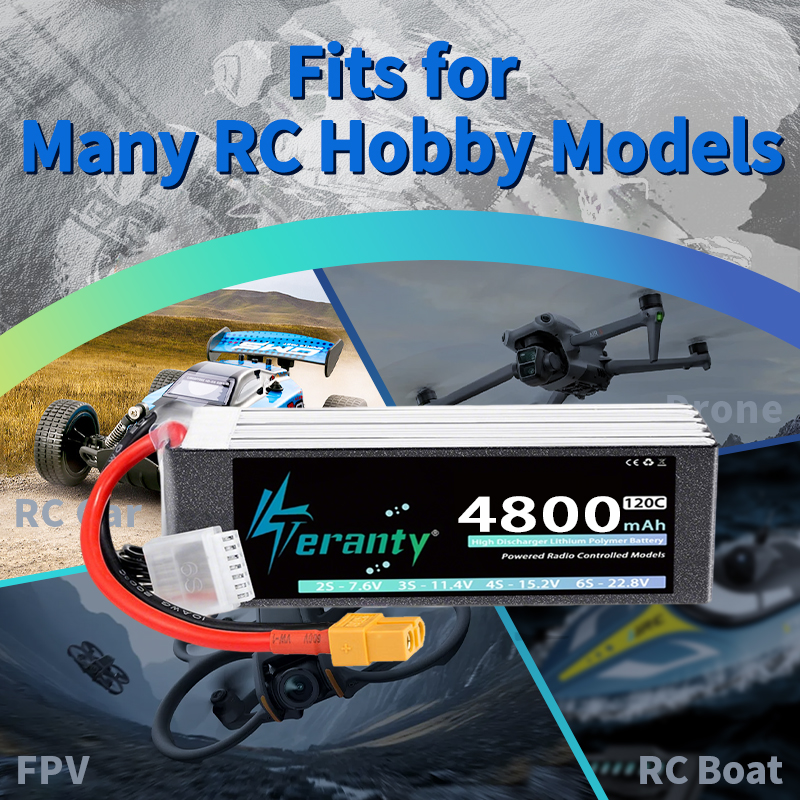 TERANTY 6S 4800mAh Lipo Batter - مراجعة Drone Battery Plate وسعره