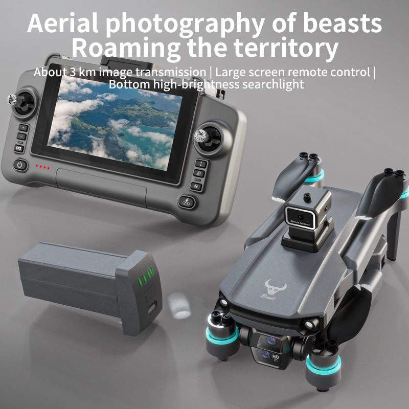 New Brushless Power SG603PRO D - مراجعة Drone Battery Alarm وسعره