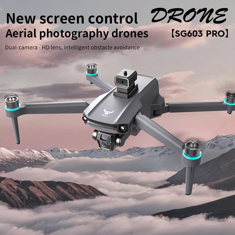 New Brushless Power SG603PRO D - مراجعة Drone Battery Alarm وسعره
