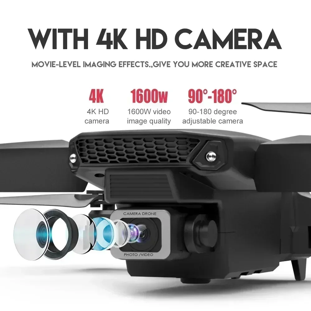 E88 Pro WIFI FPV Drone Wide An - مراجعة Drone Battery Box وسعره