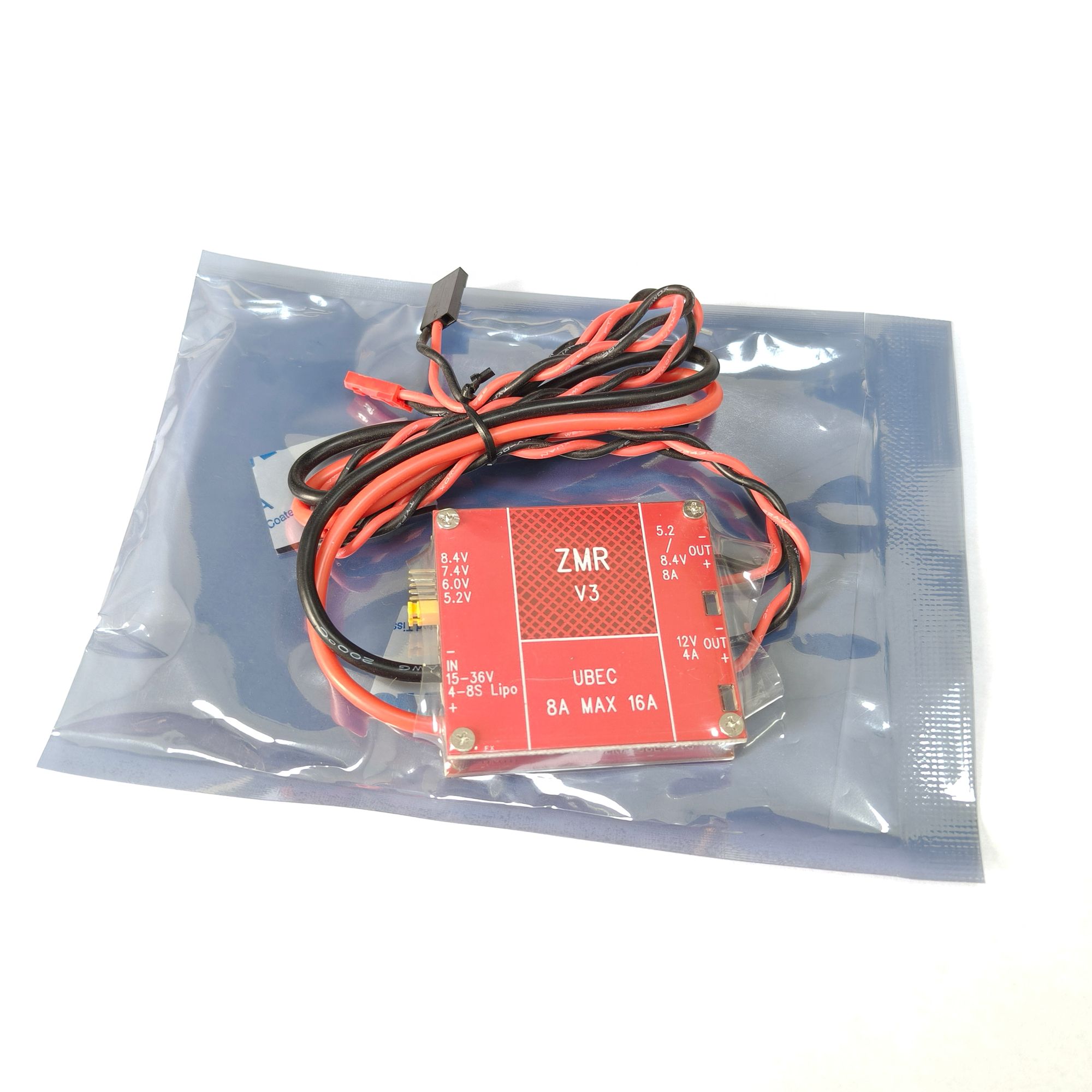 UBEC V2 V3 V4 ZMR 8A Dual BEC  - مراجعة Drone Battery Connector وسعره