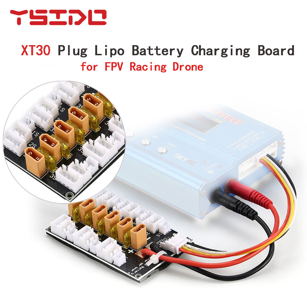 1S-3S 20A XT30 Plug Lipo Batte - مراجعة Drone Battery Parallel Board وسعره