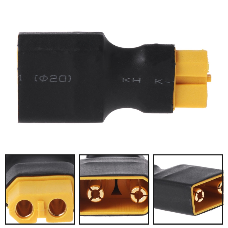 XT90 Male to XT60 Female Adapt - مراجعة Drone Battery Connector وسعره