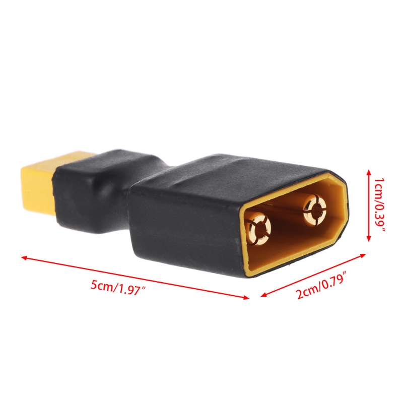 XT90 Male to XT60 Female Adapt - مراجعة Drone Battery Connector وسعره