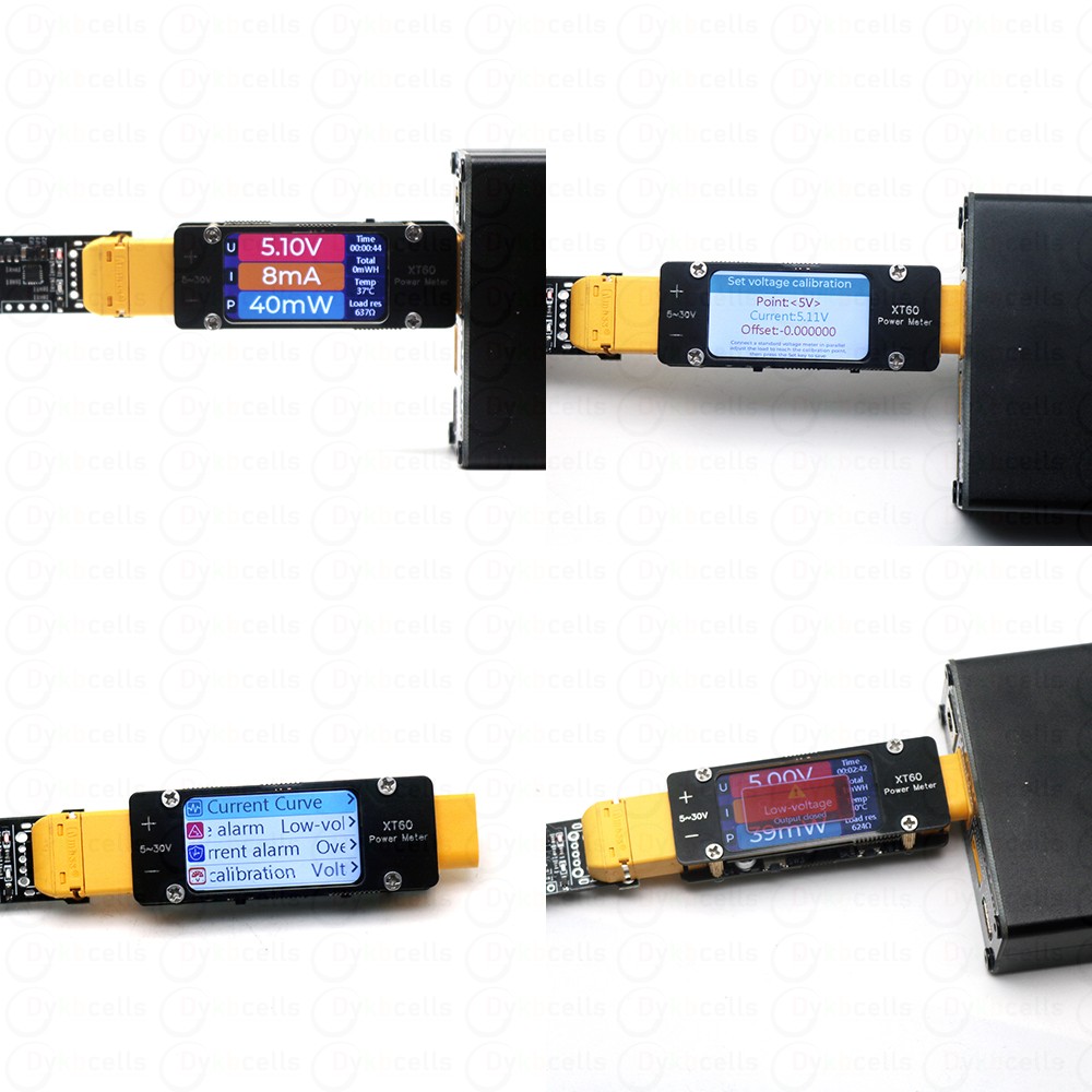 2mA-64A DC XT60 Ammeter Power  - مراجعة Drone Battery Voltage Checker وسعره