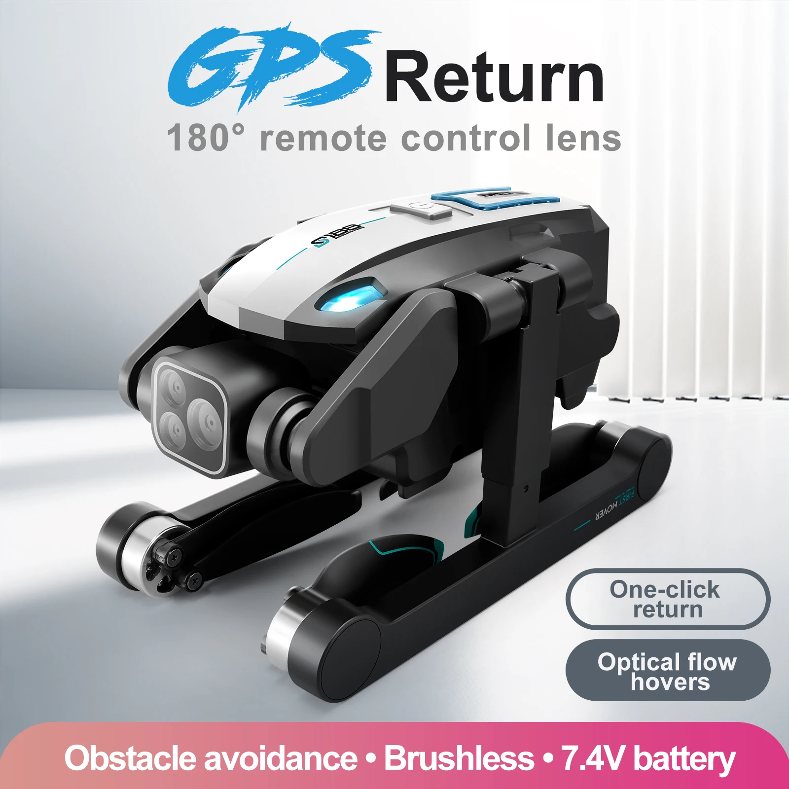 S188 Professional 8K GPS Drone - مراجعة Drone Battery Li-Ion وسعره