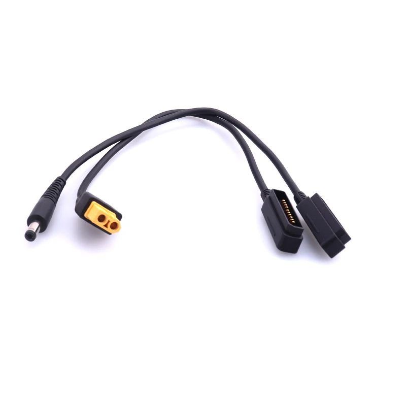 2pcs Cable DC5.5 XT60 Battery  - مراجعة Drone Battery Smart وسعره