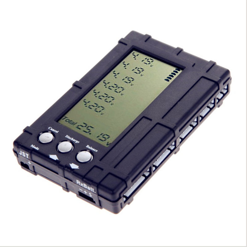 3 in 1 2-6S LiPo / LiFe Batter - مراجعة Drone Battery Voltage Checker وسعره