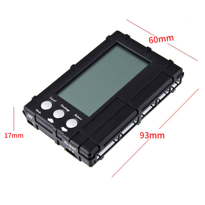 3 in 1 2-6S LiPo / LiFe Batter - مراجعة Drone Battery Voltage Checker وسعره