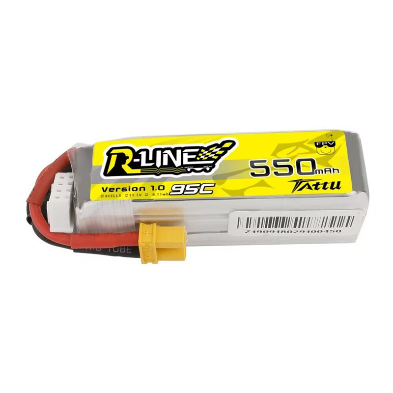 Upgrade TATTU R-LINE 1.0 550mA - مراجعة Drone Battery 3S وسعره