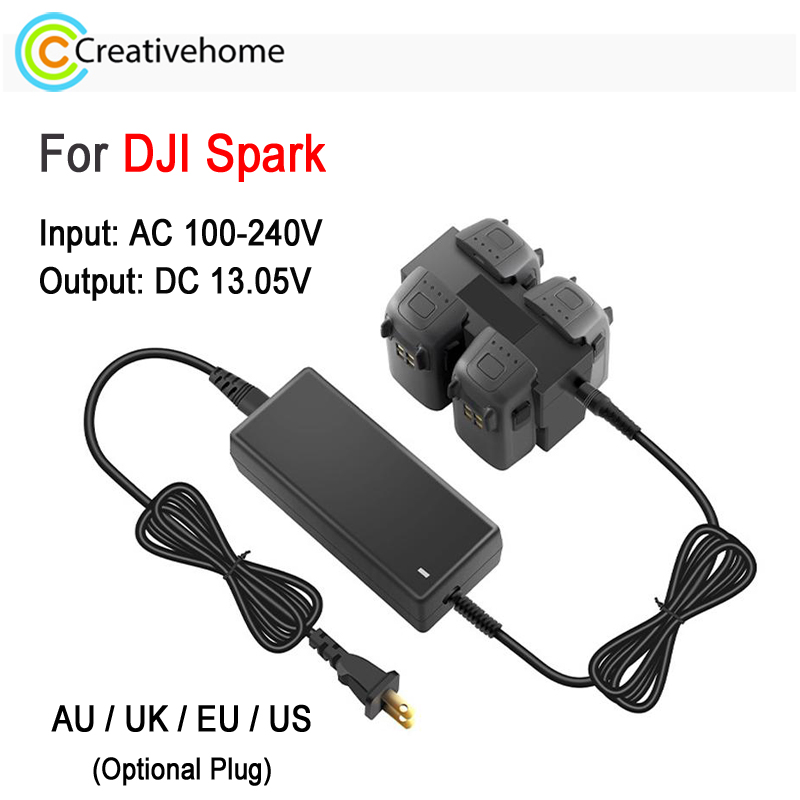 YX-Split Charger For DJI Spark - مراجعة Drone Battery Parallel Board وسعره