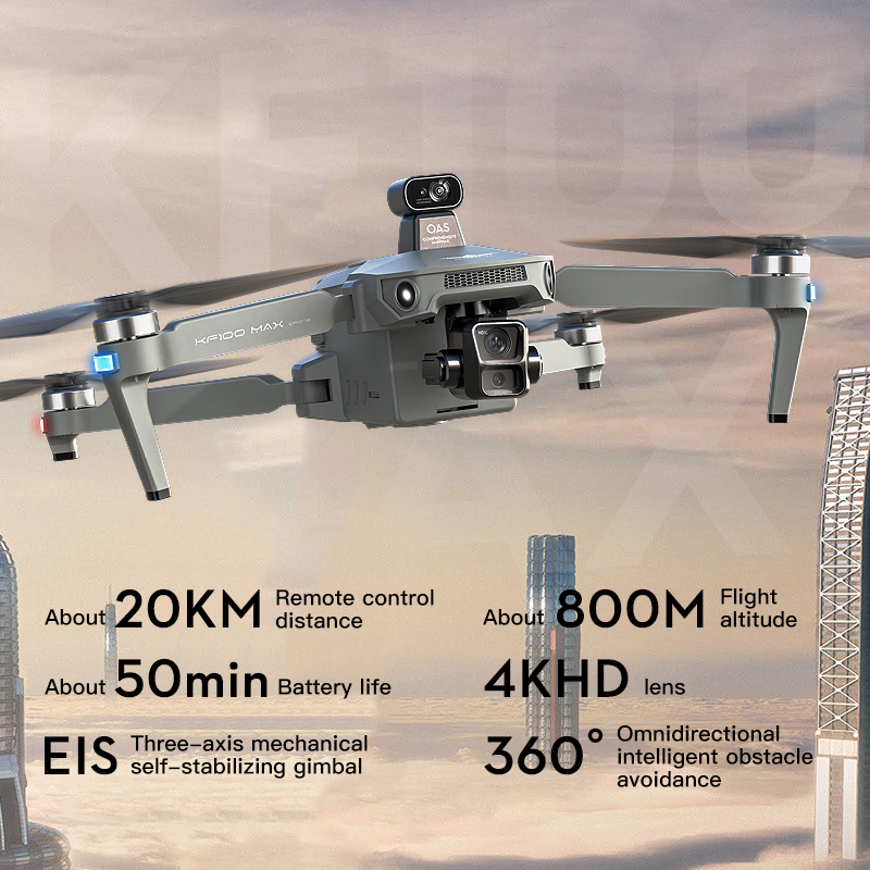 SJRC KF100 MAX 8K UHD Photo HD - مراجعة Drone Battery Box وسعره