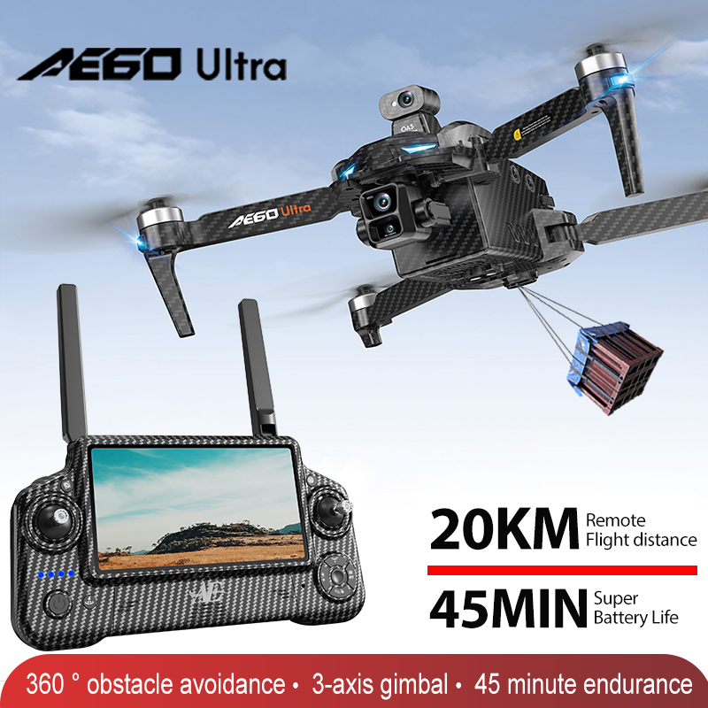 AE60 GPS Drone Professional 8K - مراجعة Drone Battery Balance Charger وسعره