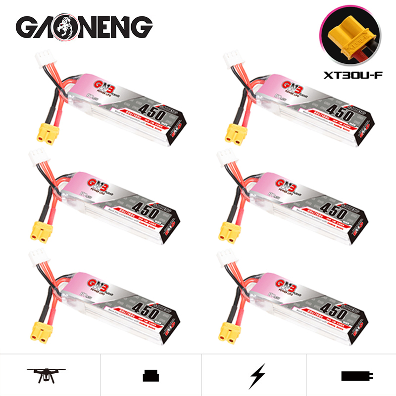 GNB LiPo Battery HV 2S 7.6V 45 - مراجعة Drone Battery Plate وسعره