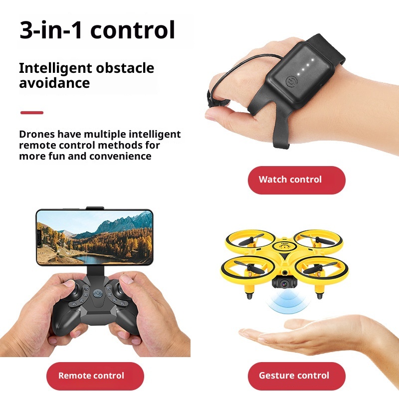 Electric Gesture Control Drone - مراجعة Drone Battery Smart وسعره