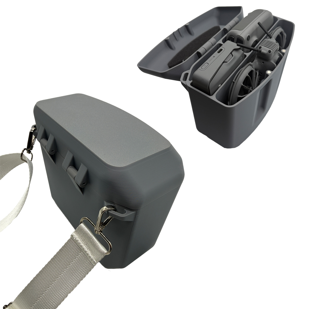 Hard Carrying Case for DJI Neo - مراجعة Drone Battery Strap وسعره