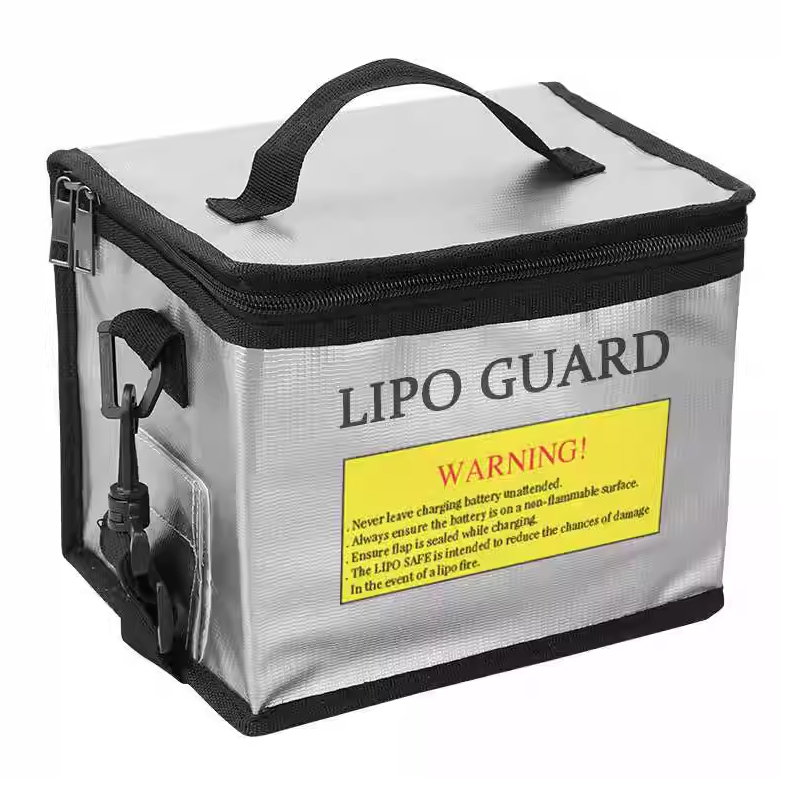 Lipo Battery Safety Bag Portab - مراجعة Drone Battery Bag وسعره
