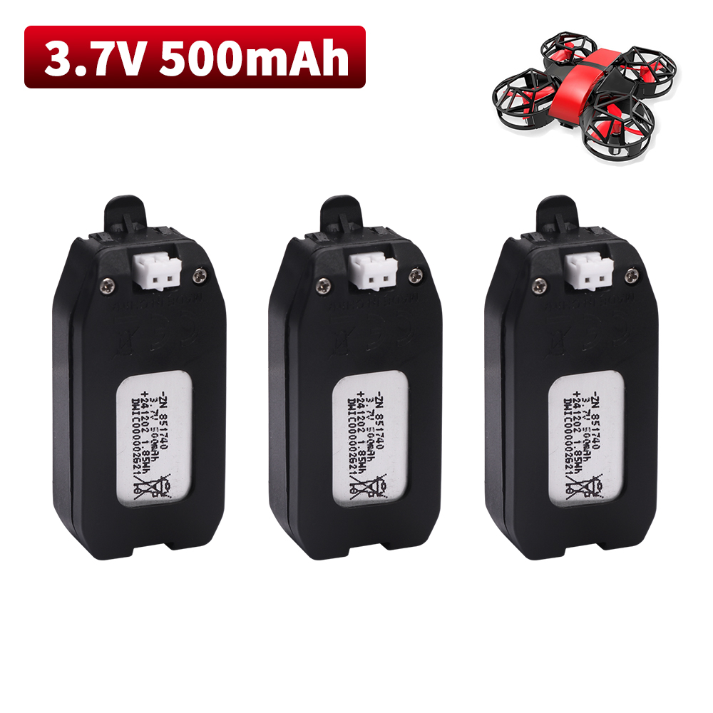 3.7V 500mAh Lithium Battery Fo - مراجعة Drone Battery Lipo وسعره