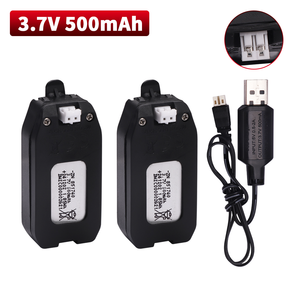 3.7V 500mAh Lithium Battery Fo - مراجعة Drone Battery Lipo وسعره
