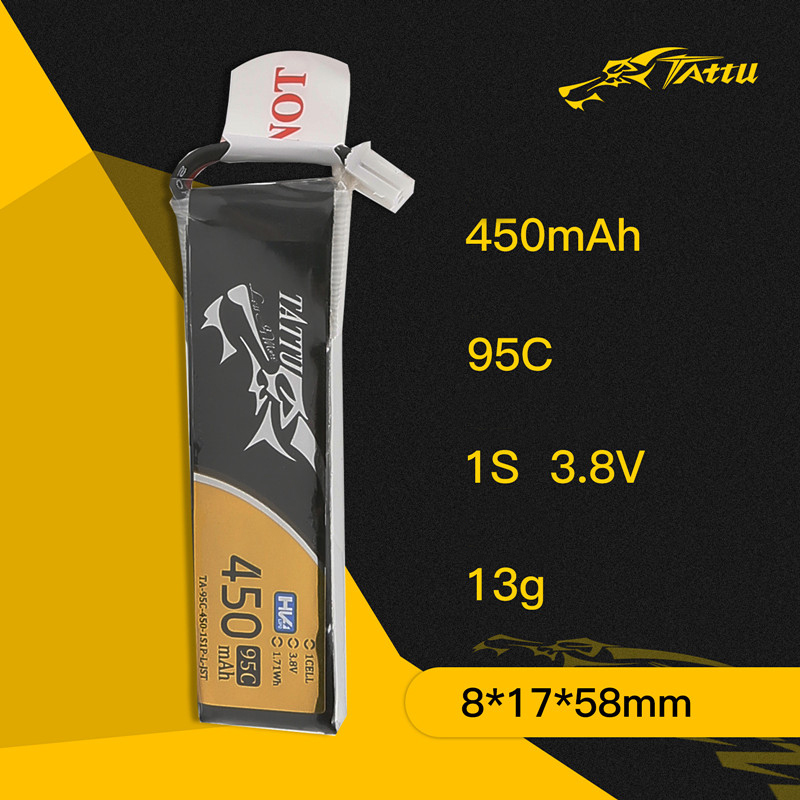 3Pcs NEW TATTU 450/500/550mAh  - مراجعة Drone Battery Plate وسعره