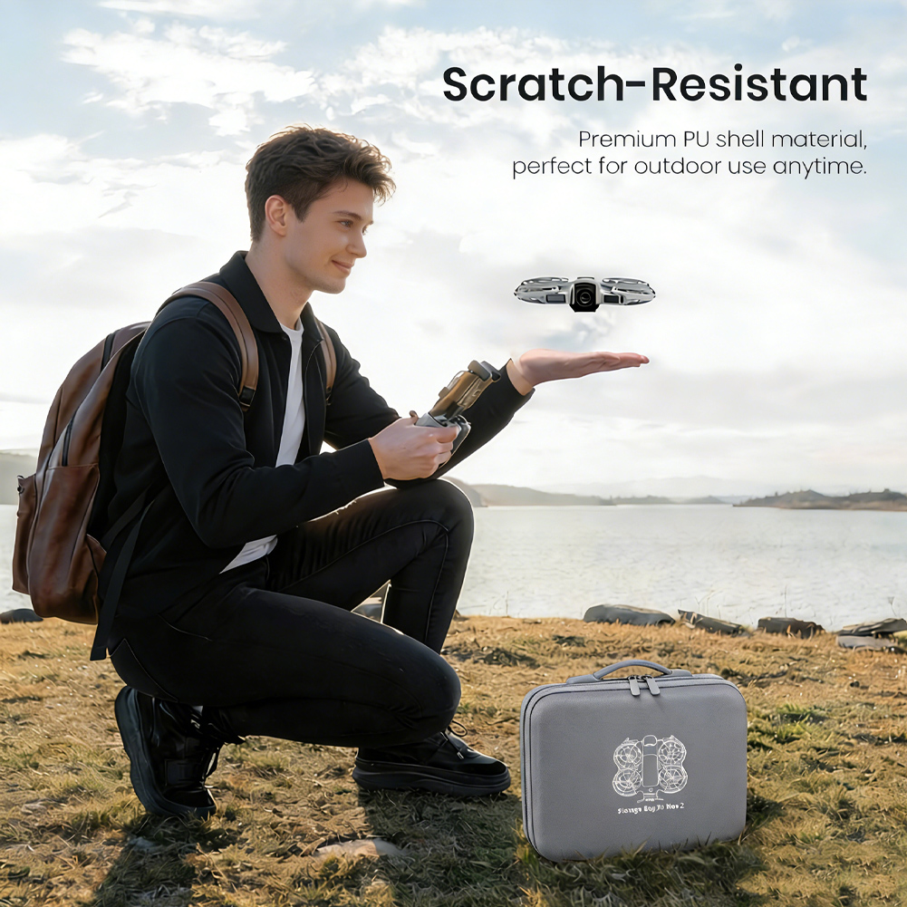 Portable Shoulder Bag for DJI  - مراجعة Drone Battery Bag وسعره