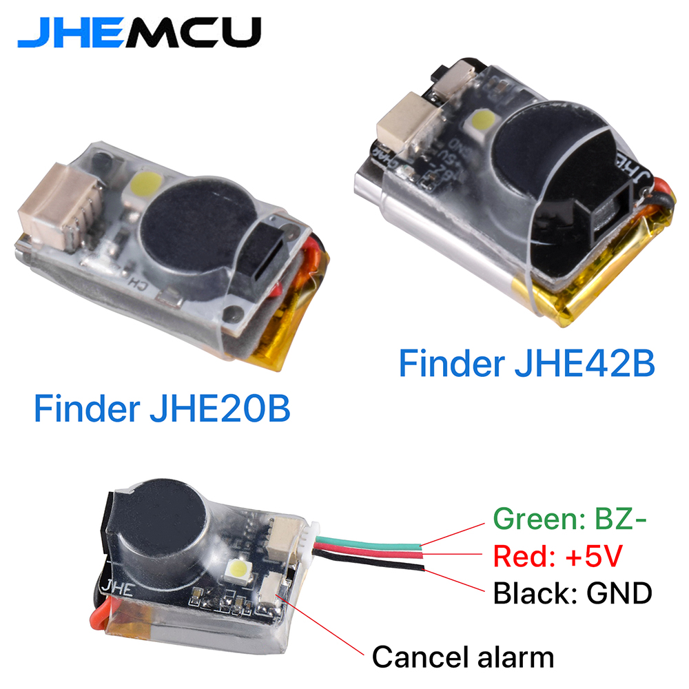 JHEMCU JHE42B/JHE20B Finder Mi - مراجعة Drone Battery Alarm وسعره