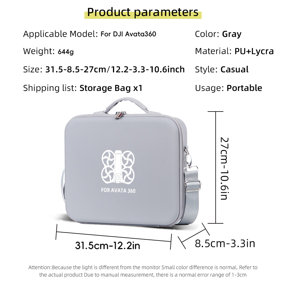 Hard Case for DJI Avata 360 Pr - مراجعة Drone Battery Strap وسعره