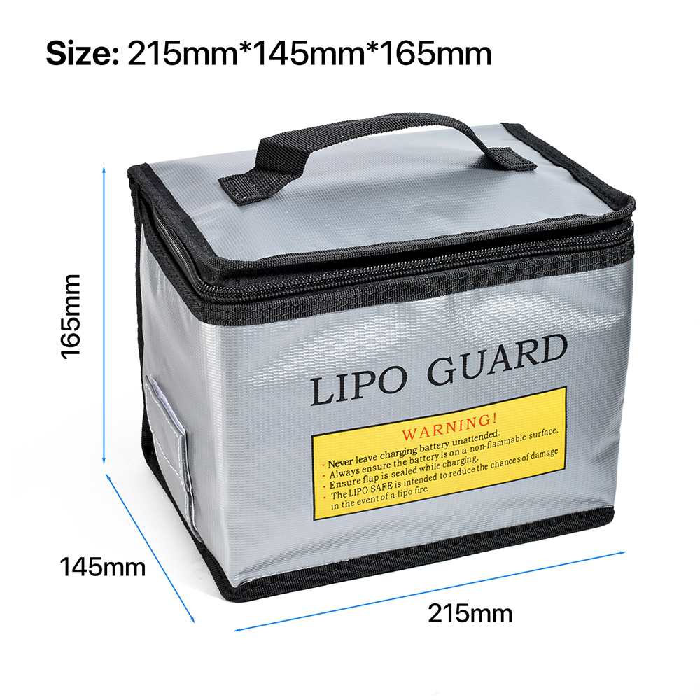 Lipo Guard Safety Bag Fireproo - مراجعة Drone Battery Bag وسعره