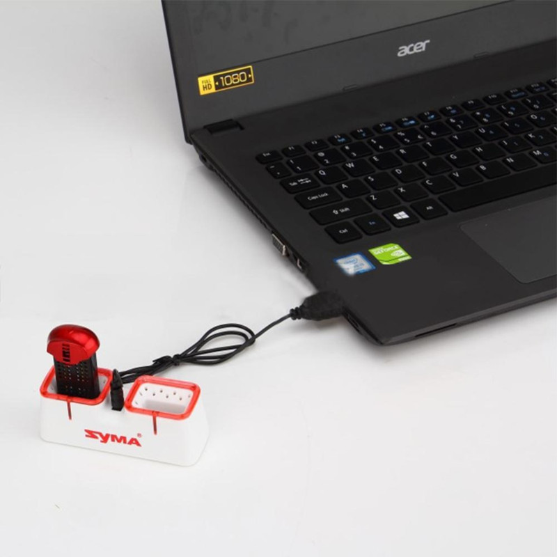 Dual USB Fast Charger for Syma - مراجعة Drone Battery Box وسعره