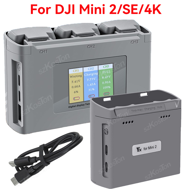 For DJI Mavic Mini 2/SE Mini 4 - مراجعة Drone Battery Smart وسعره