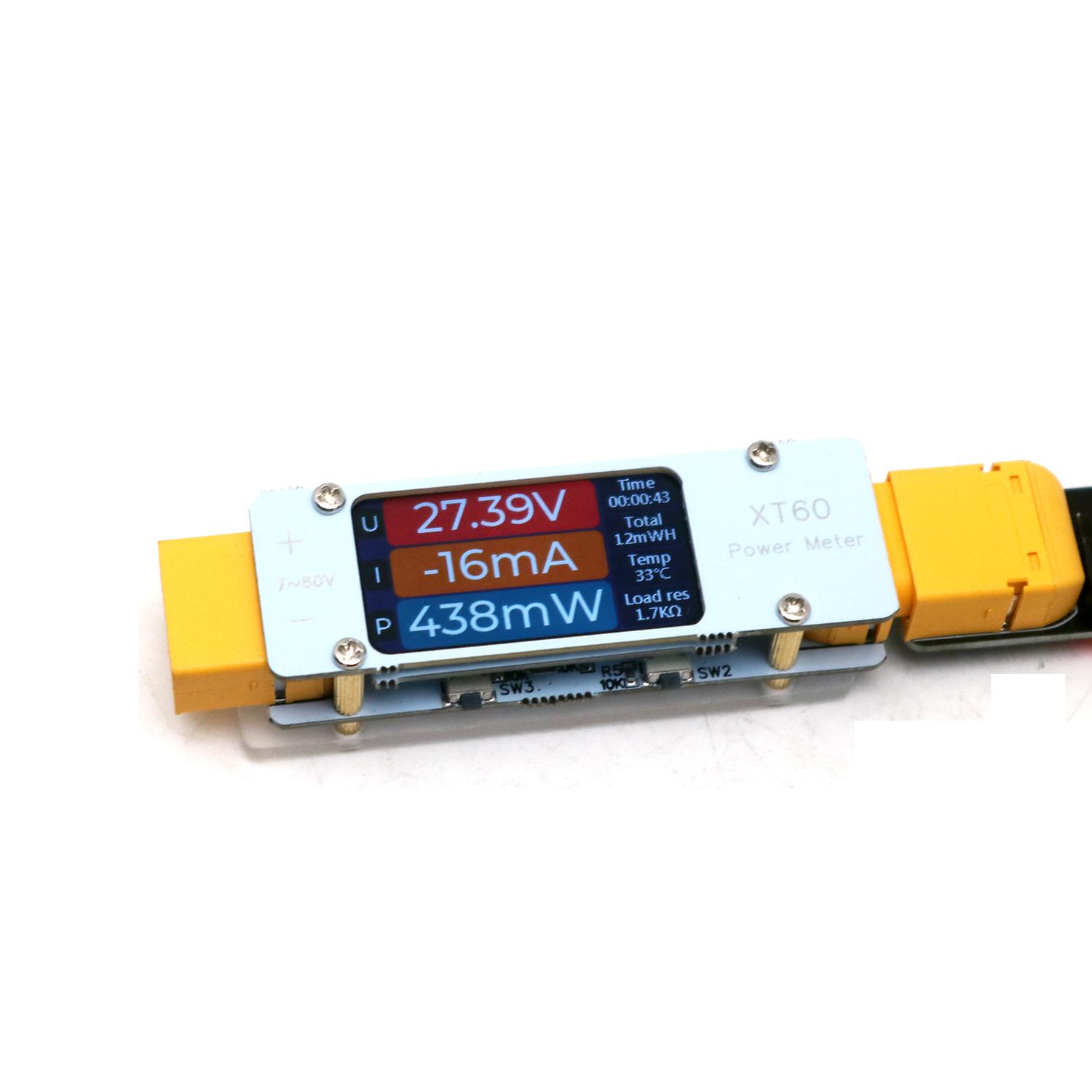 DC 7V-80V 64A Bidirectional Po - مراجعة Drone Battery Voltage Checker وسعره