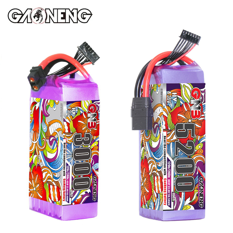 GNB Lipo Battery 6S 22.8V 3000 - مراجعة Drone Battery Plate وسعره